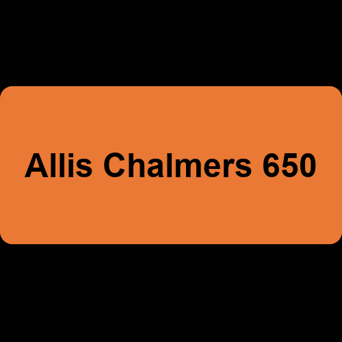 Allis Chalmers 650